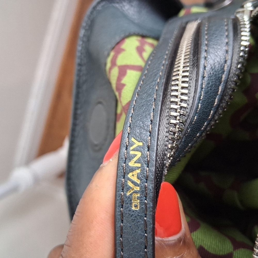 orYANY Cassie Olive Green Leather Hobo Bag - Picture 9 of 13